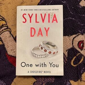 Silver and Red Women's Ring